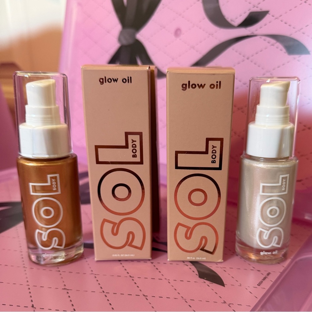 SOL Body Glow Oil Set